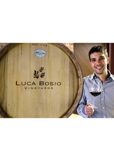 Luca Bosio im Fasskeller