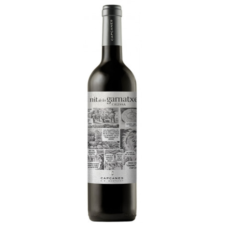 Las Nit de Garnacha 2023 Vier Flaschen in der Comicbox Celler Capcanes Montsant
