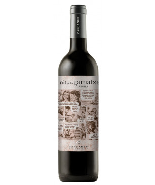 La Nit de Garnacha - Argila - 2023. Vier Flaschen in der Comicbox Celler Capcanes Montsant